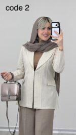کت لینن مدل شیلا کد 09243 A-19 - Image 5