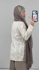 کت لینن مدل شیلا کد 09243 A-19 - Image 7