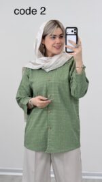شومیز مدل سارینا کد 09228 A-7 - Image 5