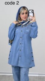 تونیک جین مدل فرناز کد 09199 A-15 - Image 5