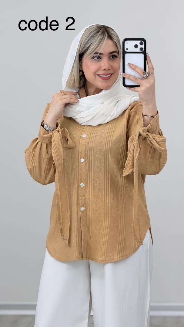 7b05f50d-e468-40be-9021-34e61a98351a شومیز مدل ویدا کد 09231 A-12 - Image 1