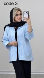 شومیز مدل پرستو کد 09209 A-1 - Image 6
