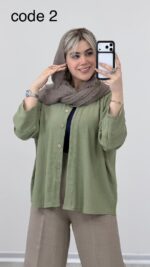 شومیز مدل همتا کد 09226 A-10 - Image 5