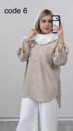 شومیز دیپلمات مدل سها کد 09215 A-14 - Image 3