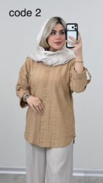 شومیز مراکشی کد 09192 A-2 - Image 7
