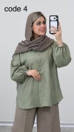 شومیز مدل مهوا کد 09234 A-4