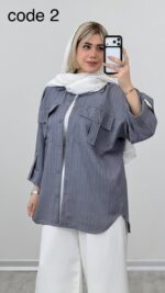 شومیز دیپلمات مدل سها کد 09215 A-14 - Image 6