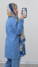 تونیک جین مدل مایسا کد 09285 B-16 - Image 3