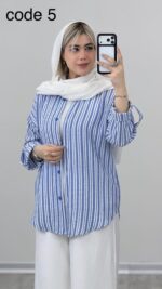 شومیز مدل ژینا کد 09217 B-18
