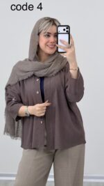 شومیز مدل همتا کد 09226 A-10 - Image 9