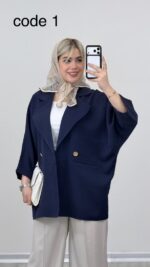 مانتو کیمونو مدل ماهک کد 9239 A-18 - Image 3