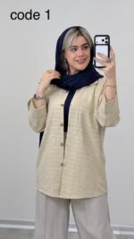 شومیز مدل سارینا کد 09228 A-7 - Image 6
