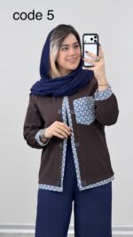 مانتو لینن مدل پرنسا کد 09118 B-18