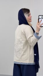 مانتو لینن مدل پرنسا کد 09118 B-18 - Image 8