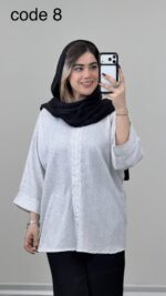 شومیز مدل رونیا کد 09131 A-8 - Image 14