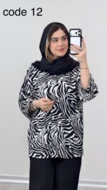 شومیز مدل رونیا کد 09131 A-8 - Image 4