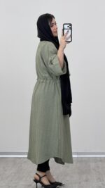 مانتو بلند مدل آیوا کد 09133 A-1 - Image 5