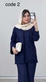 مانتو مدل یاسمن کد 09134 A-2 - Image 4