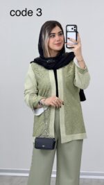 مانتو مدل یاسمن کد 09134 A-2