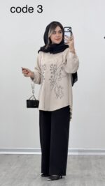 تونیک مزونی مدل ساناز کد 09138 A-20 - Image 6