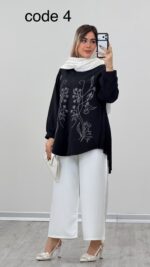 تونیک مزونی مدل ساناز کد 09138 A-20 - Image 3
