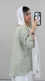 شومیز دیپلمات مدل نازیلا کد 09140 A-12 - Image 4