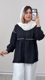 شومیز + جلیقه مدل پریا کد 09139 - Image 4