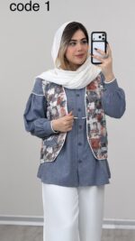 شومیز + جلیقه مدل پریا کد 09139 - Image 5