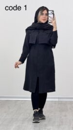 کت + سارافون لینن کد 09142 A-17 - Image 2