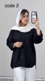 شومیز مدل نفیسه کد 09146 A-9 - Image 8
