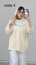شومیز مدل نفیسه کد 09146 A-9 - Image 7