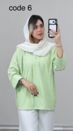شومیز مدل نفیسه کد 09146 A-9 - Image 3