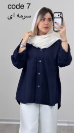 شومیز مدل نفیسه کد 09146 A-9 - Image 2