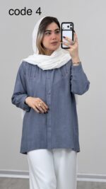 شومیز مدل نیکا کد 09145 A-7 - Image 6