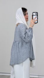 شومیز مدل مهرسا کد 09148 A-5 - Image 2