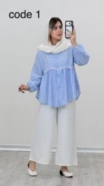 شومیز مدل مهرسا کد 09148 A-5 - Image 6