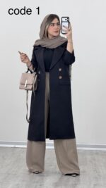 کت بلند مدل پگاه کد 09113 A-5 - Image 7