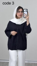 شومیز مدل گیسو کد 09152 A-5 - Image 6