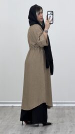 مانتو بلند مدل آیوا کد 09133 A-1 - Image 9