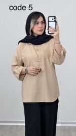 شومیز مدل ماهوین کد 09155 A-2 - Image 8