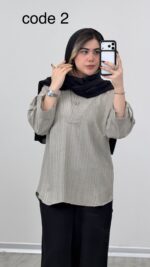 شومیز مدل ماهوین کد 09155 A-2 - Image 6