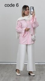 شومیز مدل پونه کد 09115 A-20 - Image 9
