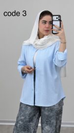 شومیز مدل نازگل کد 09160 A-18 - Image 11