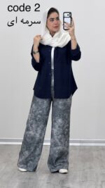 شومیز مدل نازگل کد 09160 A-18 - Image 6