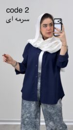 شومیز مدل نازگل کد 09160 A-18 - Image 5