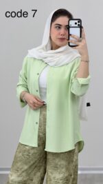 شومیز مدل نازگل کد 09160 A-18 - Image 14