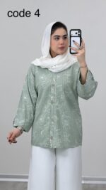 شومیز مدل تینا کد 09163 A-8 - Image 5