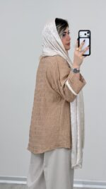 شومیز کوک دوزی مدل آزیتا کد 09169 A-17 - Image 5