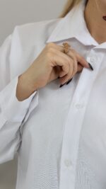 شومیز سفید کد 09173 - Image 3