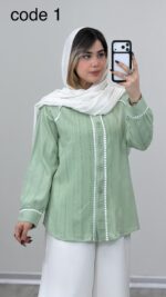 شومیز مدل آدلیا کد 09172 A-7 - Image 3